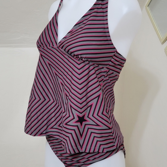 Converse Tankini Swim Top and Bottom - Picture 2 of 16